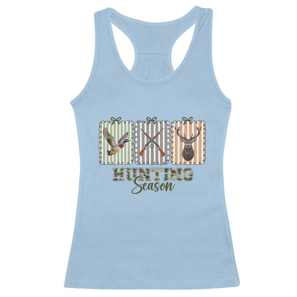 Hunting Season Racerback Tank Top Funny Hunter Wife Gift - Wonder Print Shop