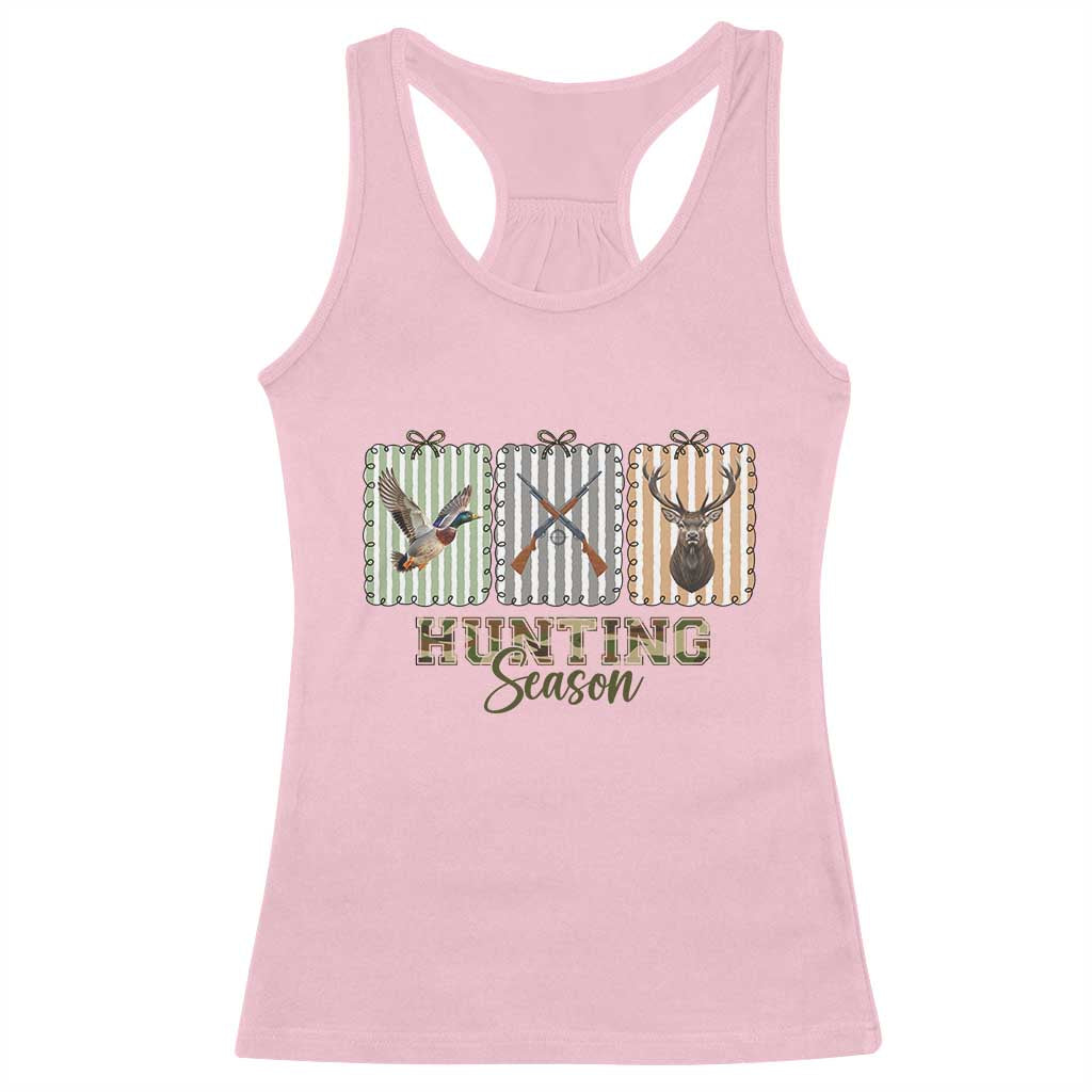 Hunting Season Racerback Tank Top Funny Hunter Wife Gift - Wonder Print Shop