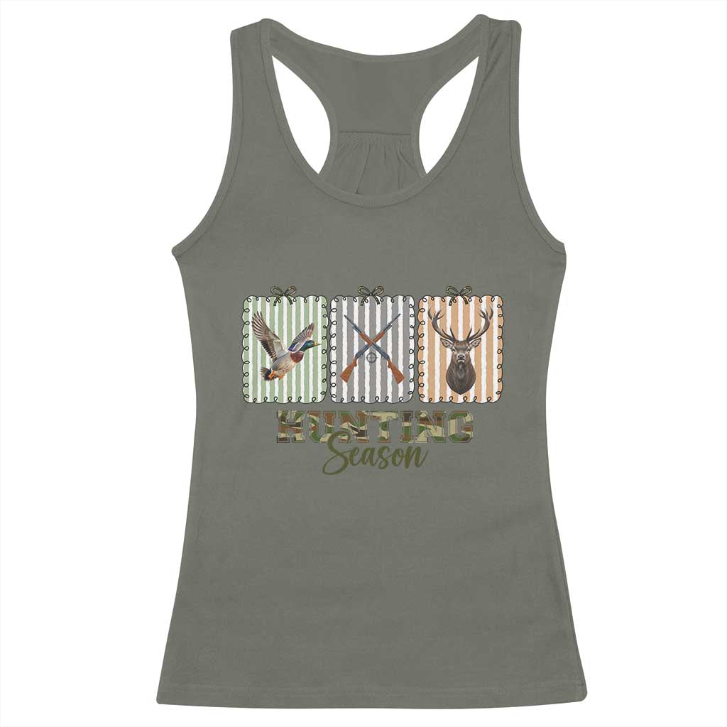 Hunting Season Racerback Tank Top Funny Hunter Wife Gift - Wonder Print Shop