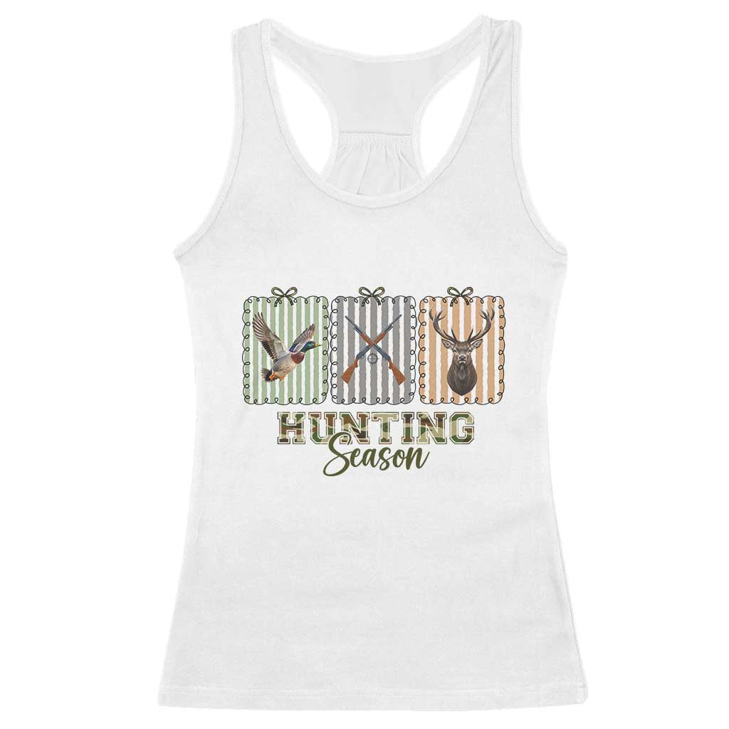Hunting Season Racerback Tank Top Funny Hunter Wife Gift - Wonder Print Shop
