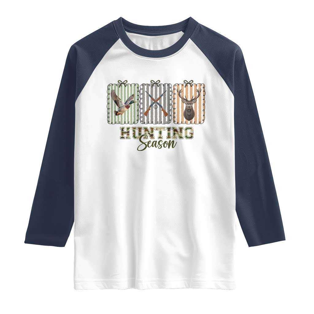 Hunting Season Raglan Shirt Funny Hunter Wife Gift - Wonder Print Shop