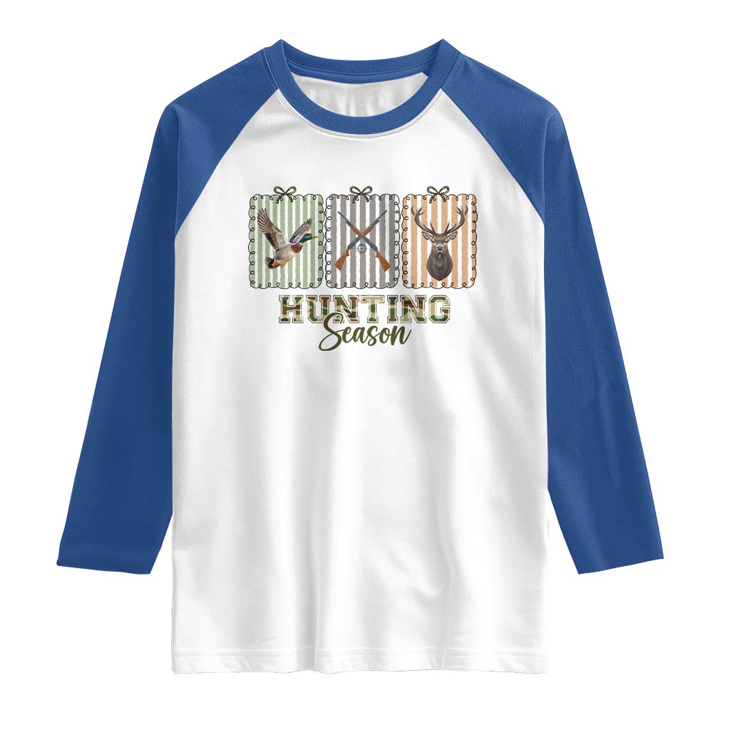 Hunting Season Raglan Shirt Funny Hunter Wife Gift - Wonder Print Shop