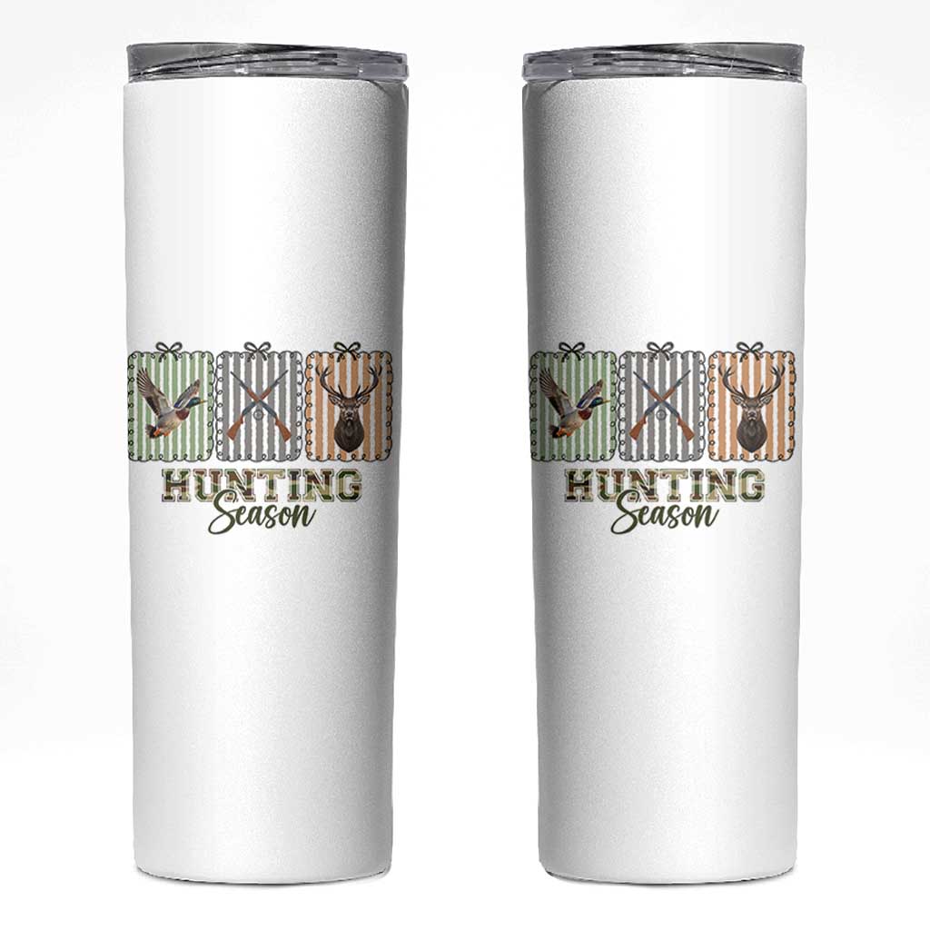 Hunting Season Skinny Tumbler Funny Hunter Wife Gift - Wonder Print Shop