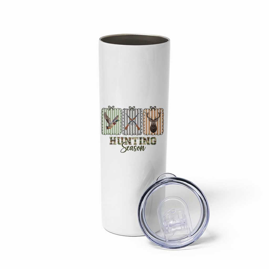 Hunting Season Skinny Tumbler Funny Hunter Wife Gift - Wonder Print Shop