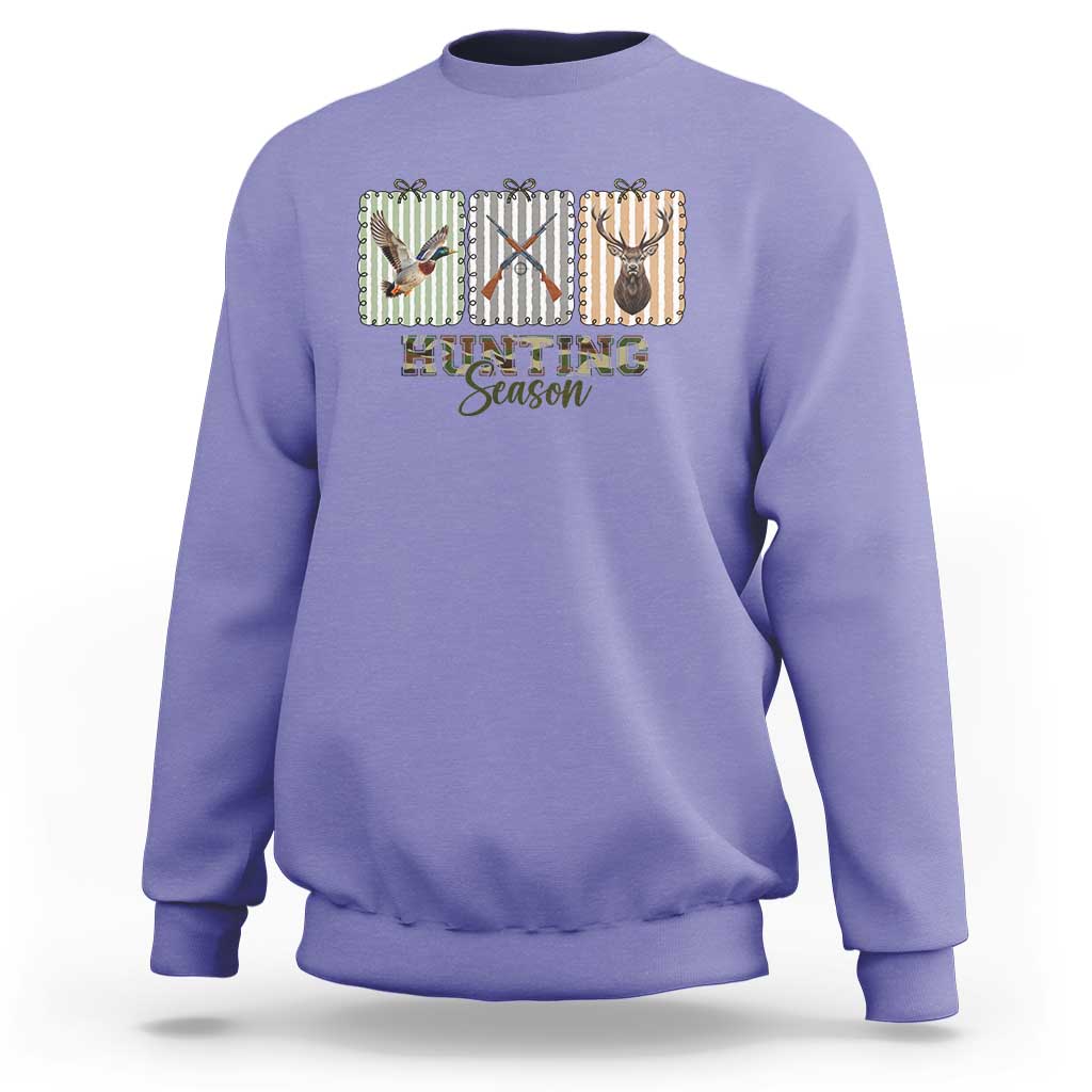 Hunting Season Sweatshirt Funny Hunter Wife Gift - Wonder Print Shop