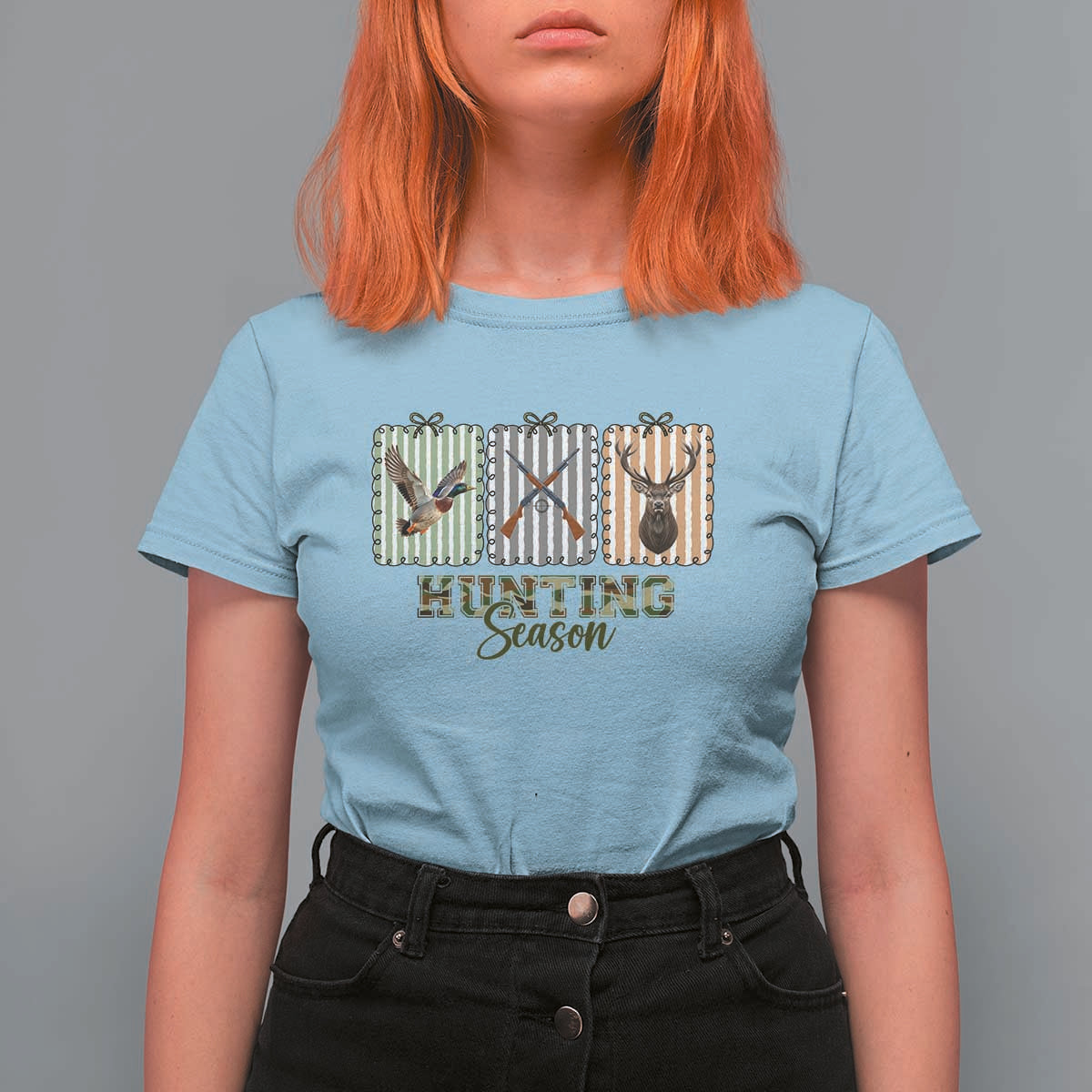 Hunting Season T Shirt For Women Funny Hunter Wife Gift - Wonder Print Shop