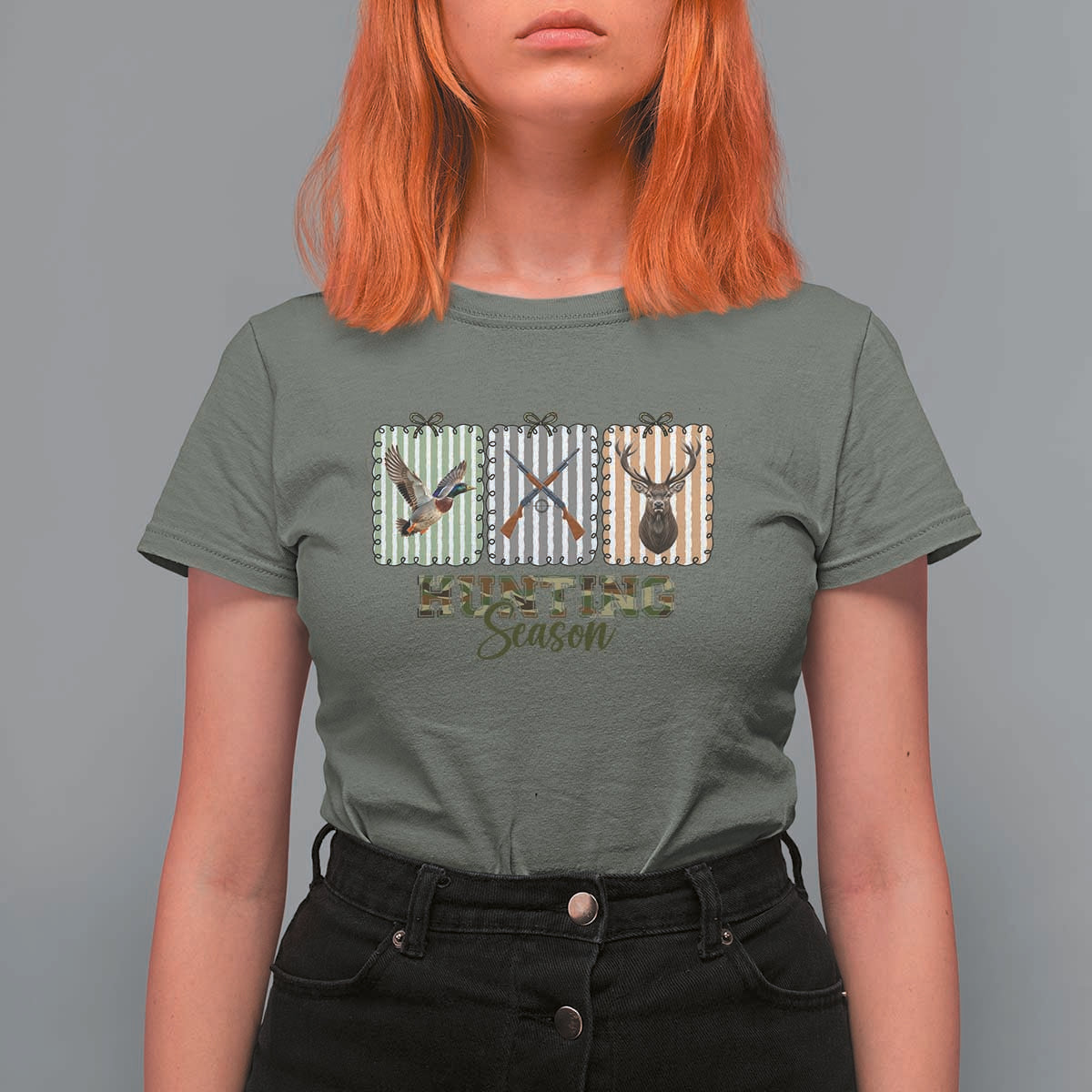 Hunting Season T Shirt For Women Funny Hunter Wife Gift - Wonder Print Shop