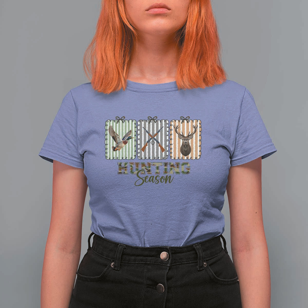 Hunting Season T Shirt For Women Funny Hunter Wife Gift - Wonder Print Shop