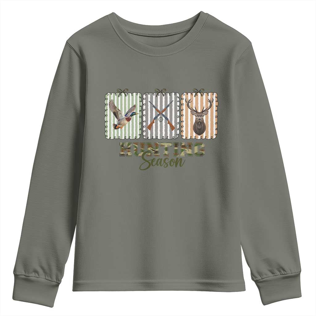 Hunting Season Youth Sweatshirt Funny Hunter Wife Gift - Wonder Print Shop