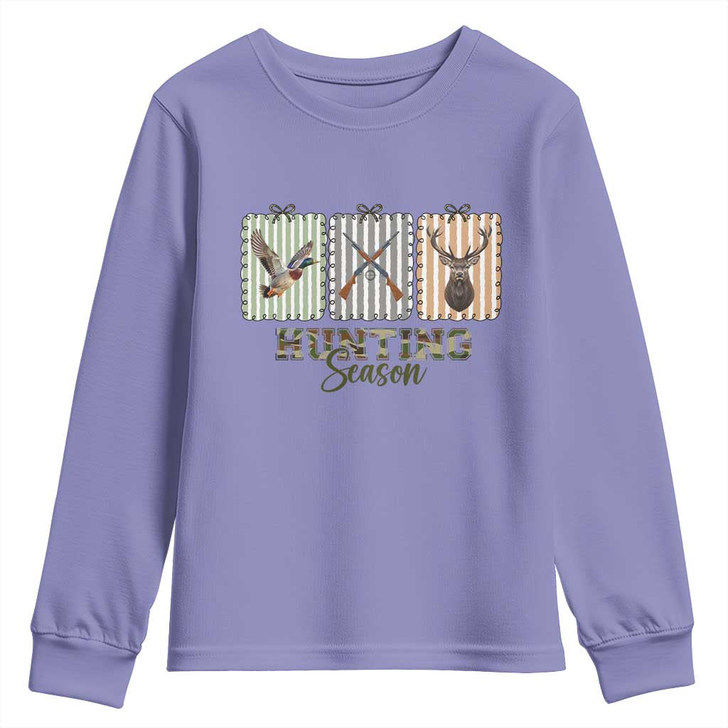 Hunting Season Youth Sweatshirt Funny Hunter Wife Gift - Wonder Print Shop