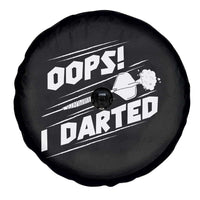 Funny Dart Thrower Spare Tire Cover Oops I Darted Gift For Dartist - Wonder Print Shop