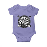 Funny Oops I Darted Baby Onesie Sarcastic Dartist Darts Lover Gift - Wonder Print Shop