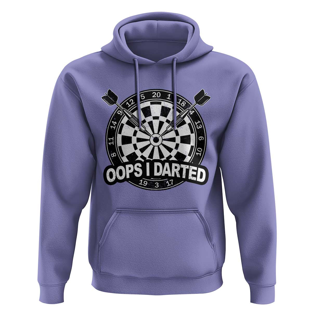 Funny Oops I Darted Hoodie Sarcastic Dartist Darts Lover Gift - Wonder Print Shop