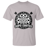 Funny Oops I Darted T Shirt Sarcastic Dartist Darts Lover Gift - Wonder Print Shop