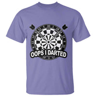 Funny Oops I Darted T Shirt Sarcastic Dartist Darts Lover Gift - Wonder Print Shop