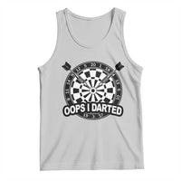Funny Oops I Darted Tank Top Sarcastic Dartist Darts Lover Gift - Wonder Print Shop