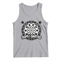 Funny Oops I Darted Tank Top Sarcastic Dartist Darts Lover Gift - Wonder Print Shop