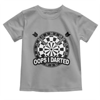 Funny Oops I Darted Toddler T Shirt Sarcastic Dartist Darts Lover Gift - Wonder Print Shop