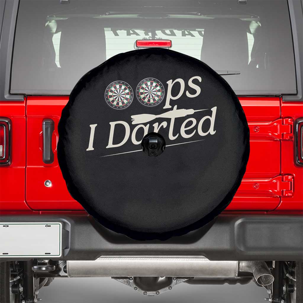 Oops I Darted Spare Tire Cover Funny Pub Darts Lover - Wonder Print Shop
