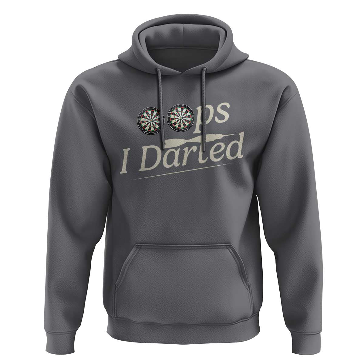 Oops I Darted Hoodie Funny Pub Darts Lover - Wonder Print Shop