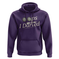 Oops I Darted Hoodie Funny Pub Darts Lover - Wonder Print Shop