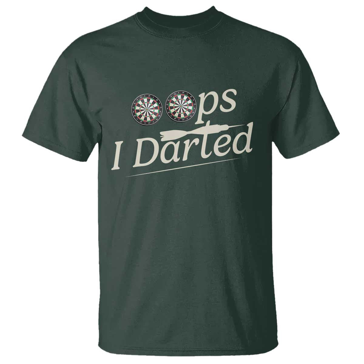 Oops I Darted T Shirt Funny Pub Darts Lover - Wonder Print Shop