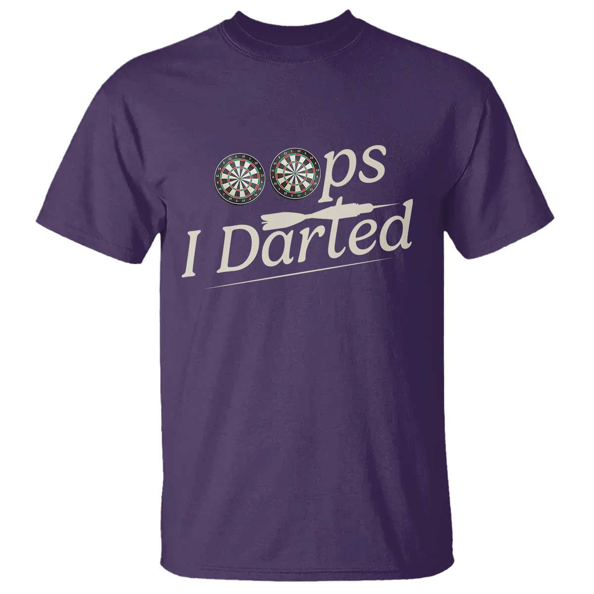 Oops I Darted T Shirt Funny Pub Darts Lover - Wonder Print Shop