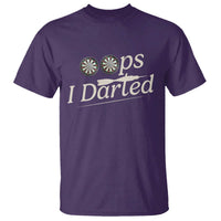 Oops I Darted T Shirt Funny Pub Darts Lover - Wonder Print Shop