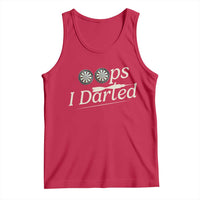 Oops I Darted Tank Top Funny Pub Darts Lover - Wonder Print Shop