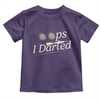 Oops I Darted Toddler T Shirt Funny Pub Darts Lover - Wonder Print Shop