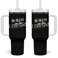 Oops I Darted Tumbler With Handle Funny Pub Darts Lover - Wonder Print Shop