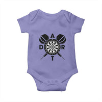 Vintage Dartboard Gift Idea For Dart Lover Baby Onesie - Wonder Print Shop