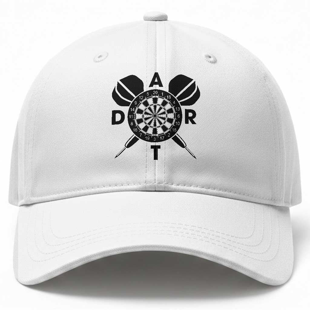 Vintage Dartboard Gift Idea For Dart Lover Baseball Cap