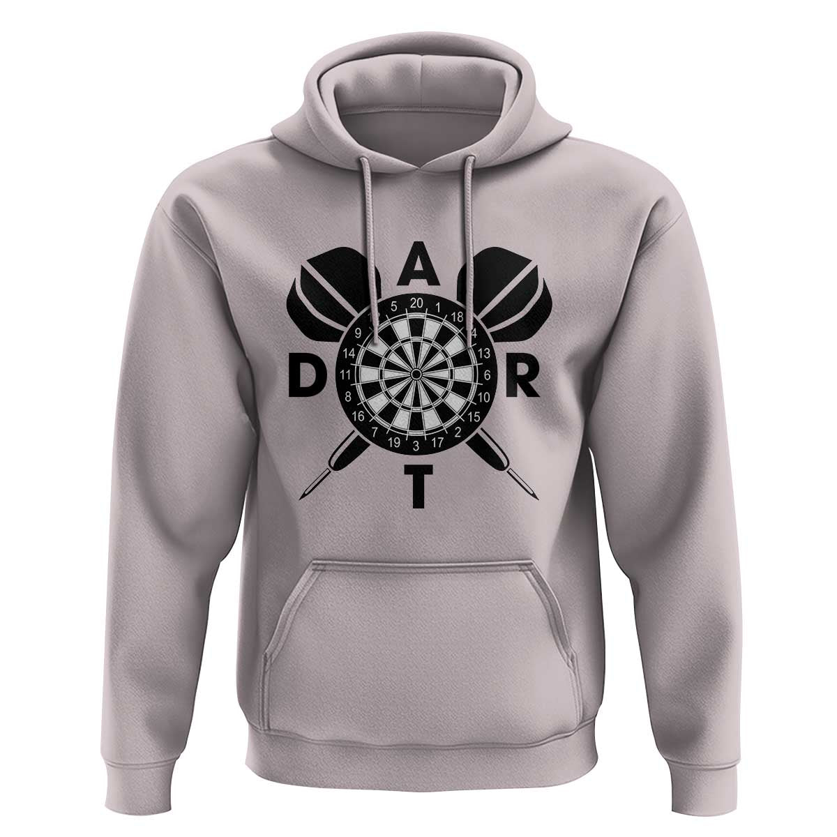 Vintage Dartboard Gift Idea For Dart Lover Hoodie - Wonder Print Shop