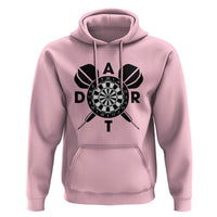 Vintage Dartboard Gift Idea For Dart Lover Hoodie - Wonder Print Shop