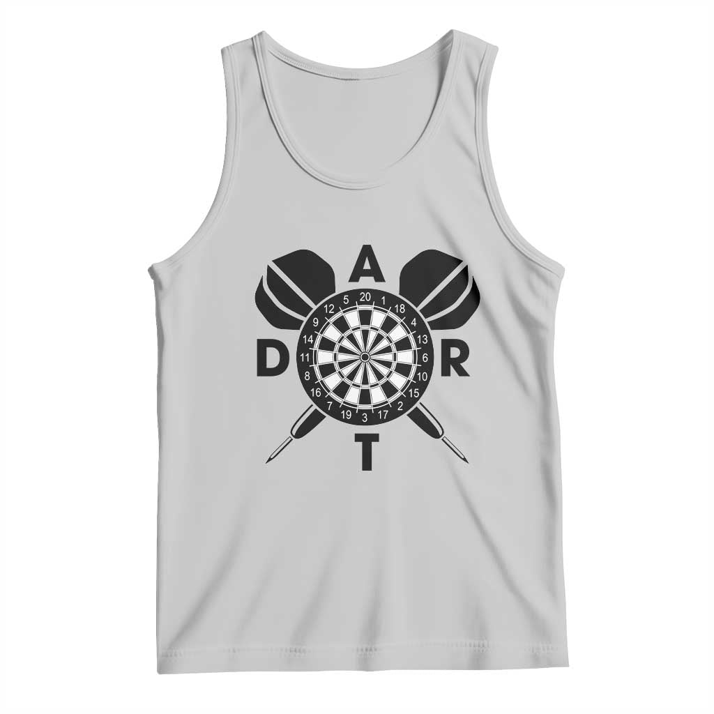 Vintage Dartboard Gift Idea For Dart Lover Tank Top - Wonder Print Shop