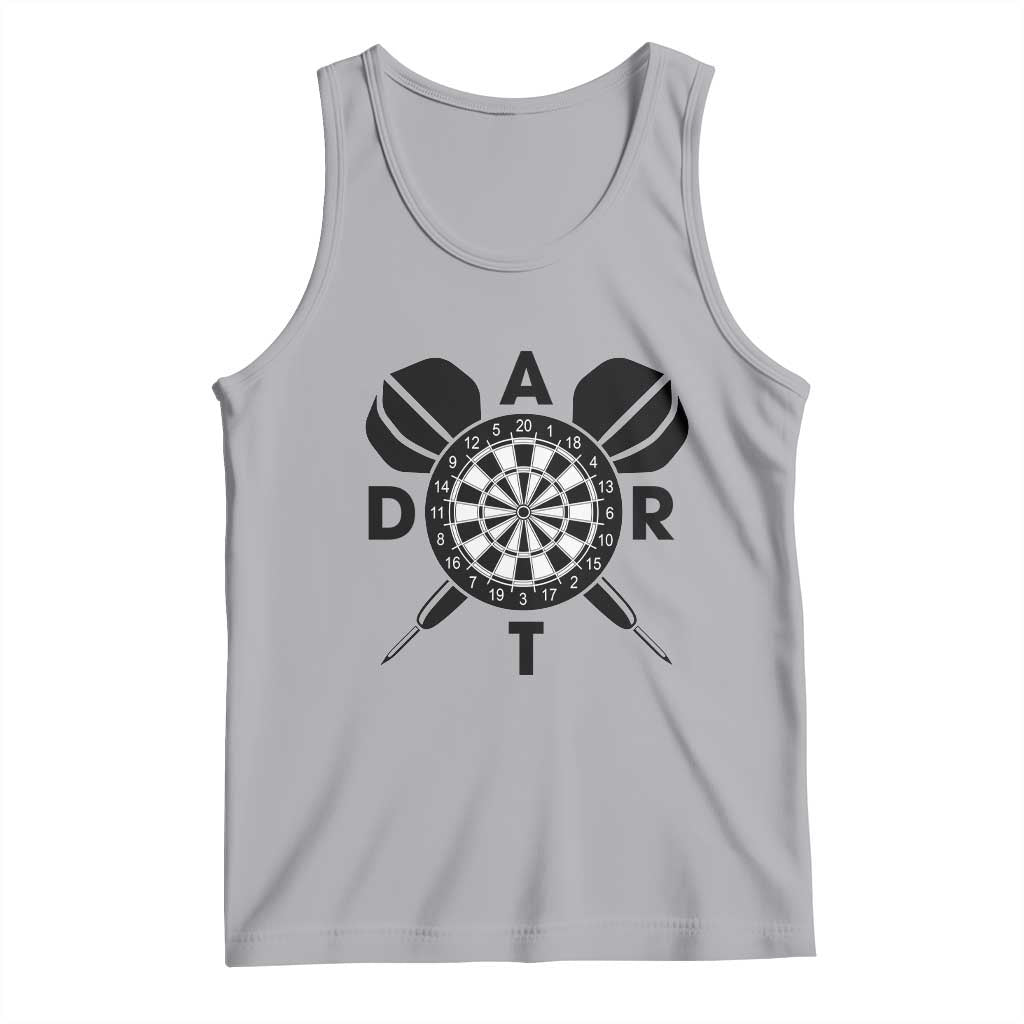 Vintage Dartboard Gift Idea For Dart Lover Tank Top - Wonder Print Shop