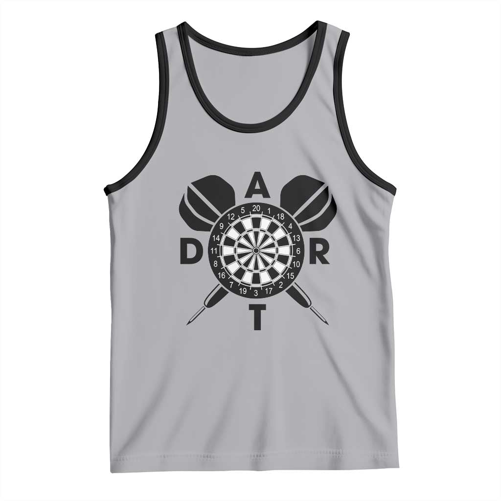 Vintage Dartboard Gift Idea For Dart Lover Tank Top - Wonder Print Shop
