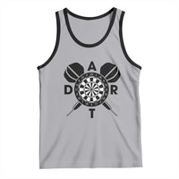 Vintage Dartboard Gift Idea For Dart Lover Tank Top - Wonder Print Shop