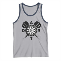 Vintage Dartboard Gift Idea For Dart Lover Tank Top - Wonder Print Shop