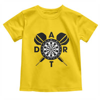 Vintage Dartboard Gift Idea For Dart Lover Toddler T Shirt - Wonder Print Shop