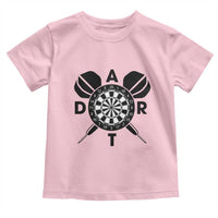 Vintage Dartboard Gift Idea For Dart Lover Toddler T Shirt - Wonder Print Shop