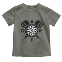 Vintage Dartboard Gift Idea For Dart Lover Toddler T Shirt - Wonder Print Shop