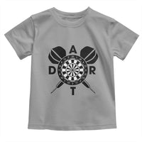 Vintage Dartboard Gift Idea For Dart Lover Toddler T Shirt - Wonder Print Shop