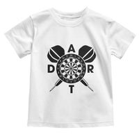 Vintage Dartboard Gift Idea For Dart Lover Toddler T Shirt - Wonder Print Shop