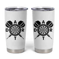 Vintage Dartboard Gift Idea For Dart Lover Tumbler Cup - Wonder Print Shop