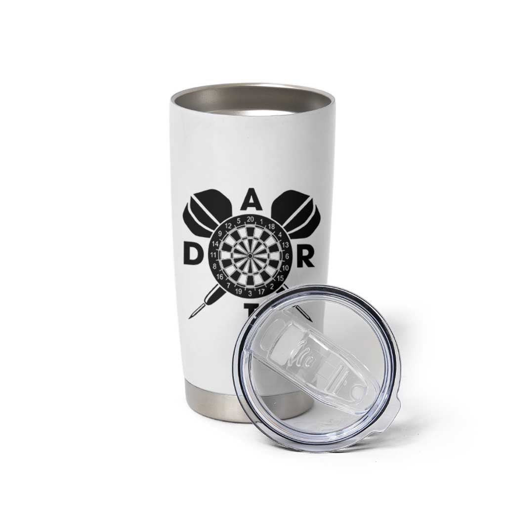 Vintage Dartboard Gift Idea For Dart Lover Tumbler Cup - Wonder Print Shop