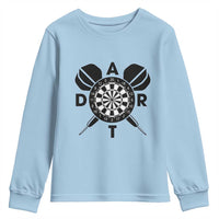 Vintage Dartboard Gift Idea For Dart Lover Youth Sweatshirt - Wonder Print Shop