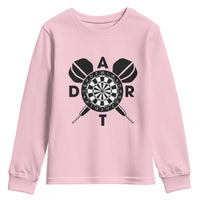 Vintage Dartboard Gift Idea For Dart Lover Youth Sweatshirt - Wonder Print Shop