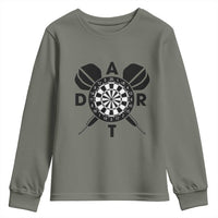 Vintage Dartboard Gift Idea For Dart Lover Youth Sweatshirt - Wonder Print Shop